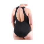 Malla mujer lisa negra c/taza Speed - Imagen 2