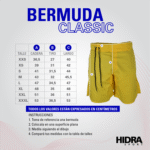 Bermuda guardavidas clásica unisex Hidra Sport - Imagen 3