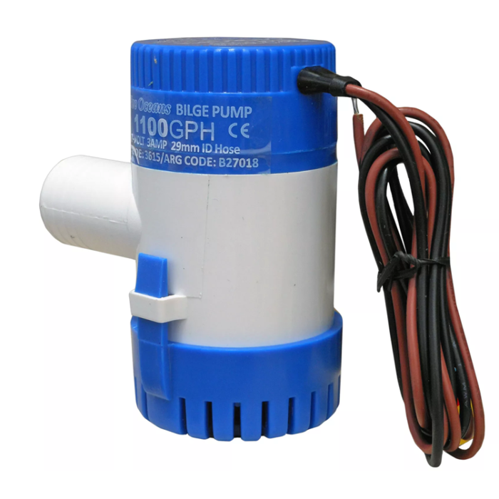 Bomba de achique 1100 GPH Five Oceans HD - Imagen 3