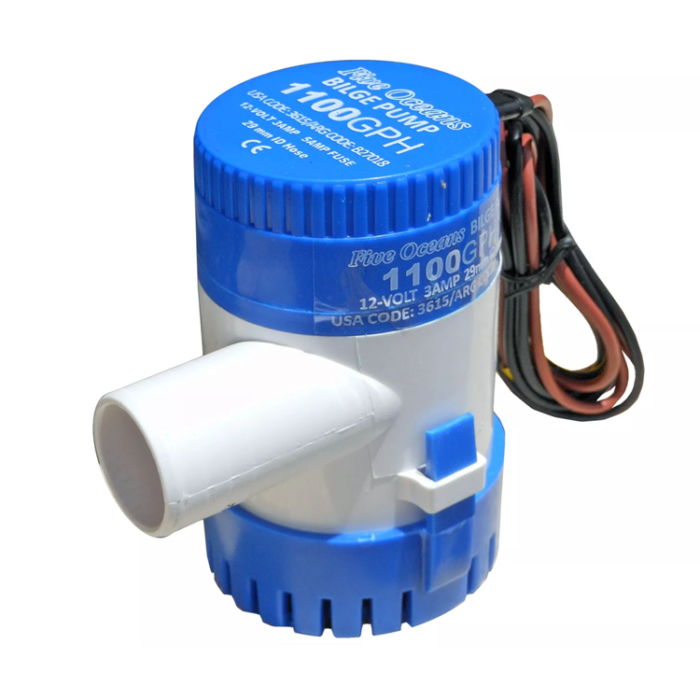 Bomba de achique 1100 GPH Five Oceans HD - Imagen 1