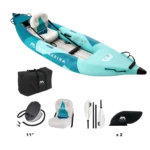 Kayak inflable Betta p/1 persona con accesorios Aqua Marina