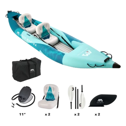 Kayak Betta inf. p/2 con bolso y accesorios Aqua Marina