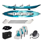 Kayak inflable Betta p/3 personas con accesorios Aqua Marina