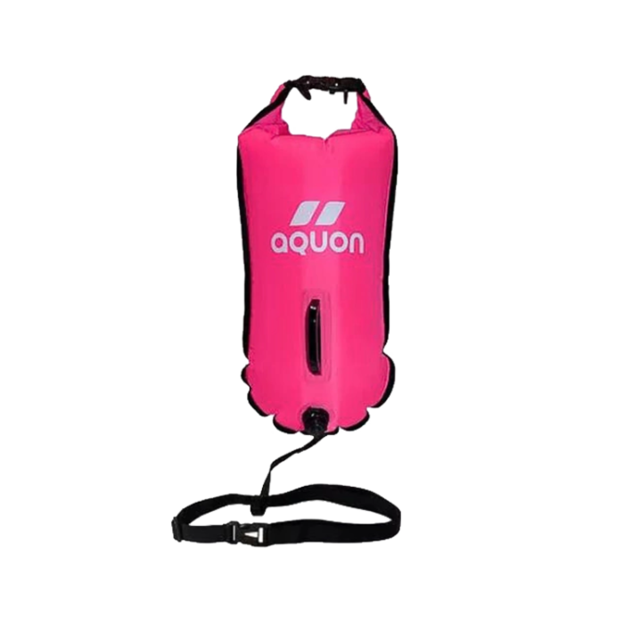 Boya 28 l para natación fucsia Aquon - Imagen 1