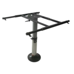 Pie para mesa/cama 1 columna manual cruz desplazable