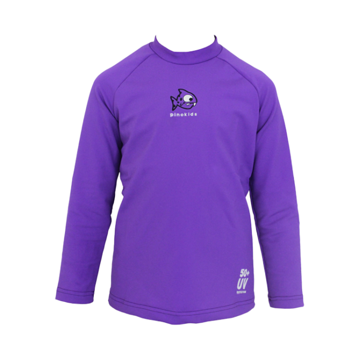 Remera lycra lila manga larga niño/a Pino - Imagen 1