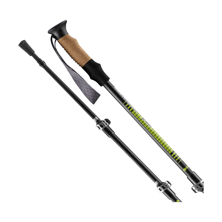 baston trekking 3 secciones w094 01 Bastón trekking 3 secciones 65 a 135 cm - Imagen 1