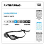 Antiparras Spider R 903 ahumado/negro Arena - Imagen 7