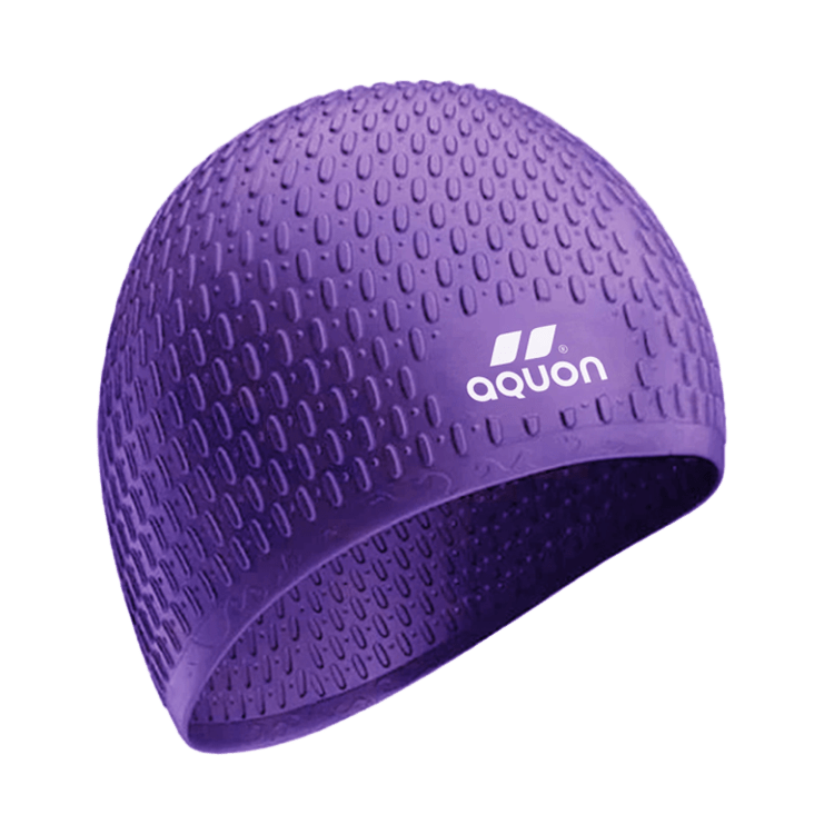 PIN735 GORRA SILICONA LISA AQUON BUBBLE VIOLETA 01 Gorra silicona lisa Bubble Aquon - Imagen 1