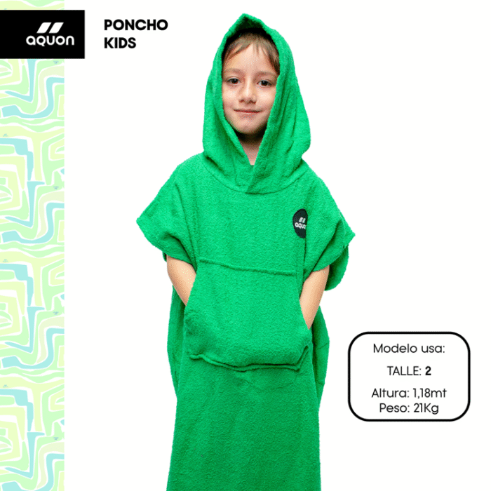 Poncho Summer niño/a Aquon - Imagen 4