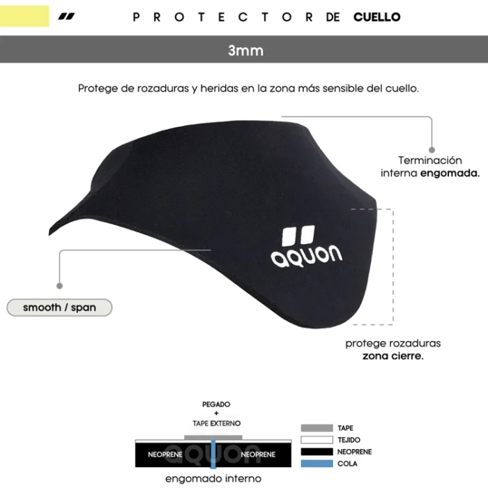 Protector de cuello neoprene Aquon - Imagen 5