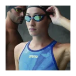Antiparras Cobra Edge Swipe Mirror acqua/negro 110 Arena - Imagen 6