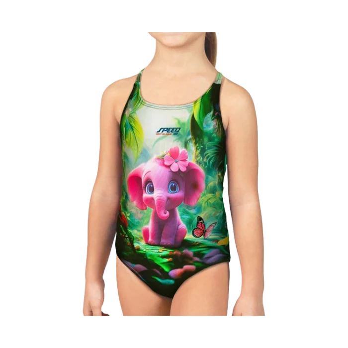 Malla Estampada 3D Pinky nina juvenil Speed - Imagen 1