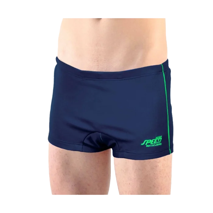 Boxer hombre liso azul marino vivos finos Speed - Imagen 1