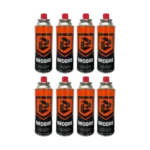 Cartucho descartable combo x 8 (aerosol) gas butano/propano