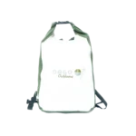 Mochila estanco 40l blanca/verde Dago