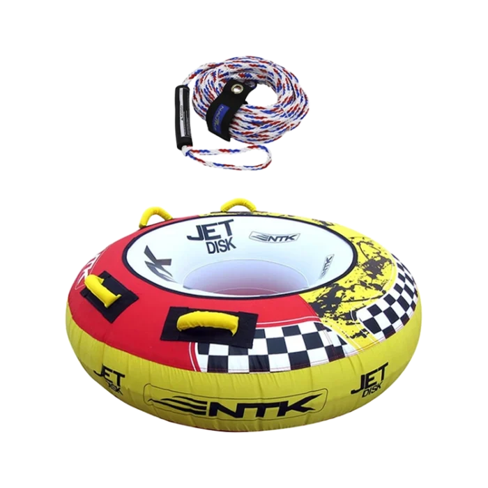 Gomón Jet Disk 1 persona con cabo arrastre NTK - Imagen 1