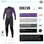 Traje Horizon 3/2.5 mujer Pino - Imagen 3
