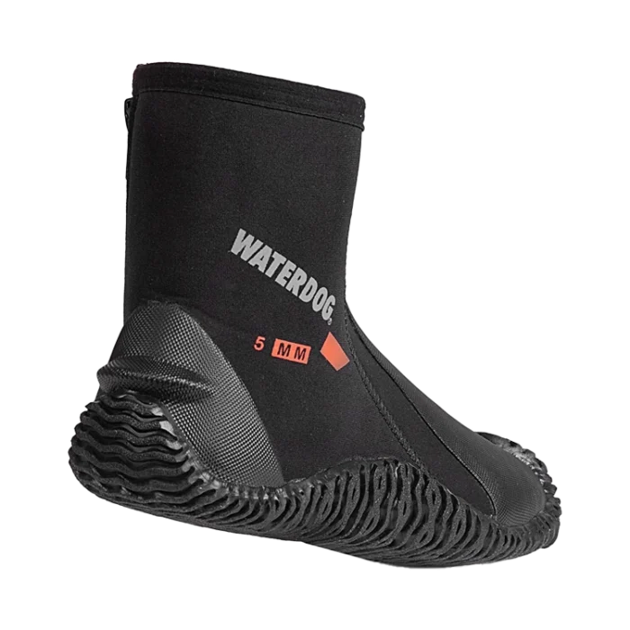 Botas neoprene 5mm c/cierre suela ref Waterdog - Imagen 2