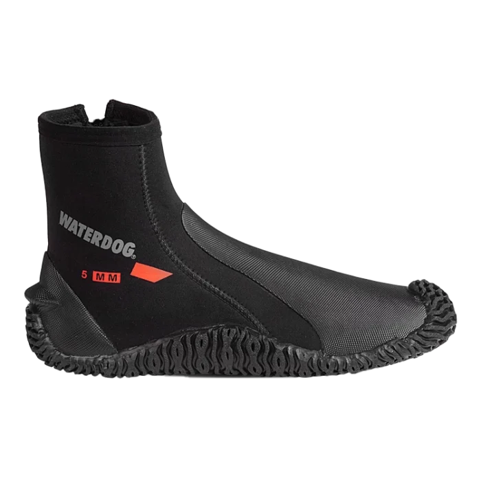 Botas neoprene 5mm c/cierre suela ref Waterdog - Imagen 5
