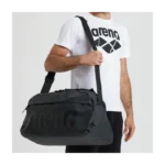 Bolso Team Duffle 40l big logo negro Arena - Imagen 5