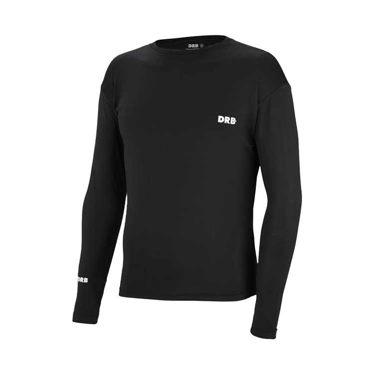 remera térmica negra drb 01 Remera térmica micropolar DRB - Imagen 1