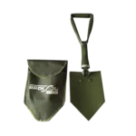 Pala plegable grande con funda Brogas