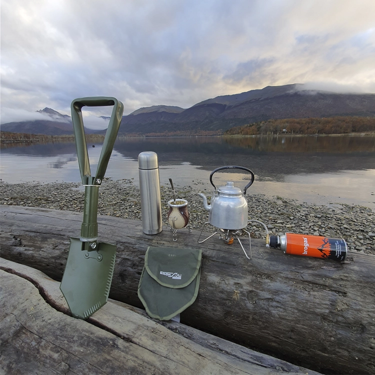 BGASPAL-01 PALA PLEGABLE CON FUNDA BROGAS 02 Pala plegable grande con funda Brogas - Imagen 2