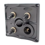 Tablero 3 puntos c/led + enchufe Five Oceans - Imagen 3