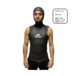 Chaleco Neo 3mm con casco Aquon - Imagen 3