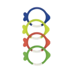 Set peces buceo x 4 unidades colores surtidos Bestway
