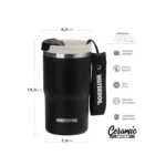 Vaso inoxidable Clyde 480cc doble pared cerámico Waterdog - Imagen 13