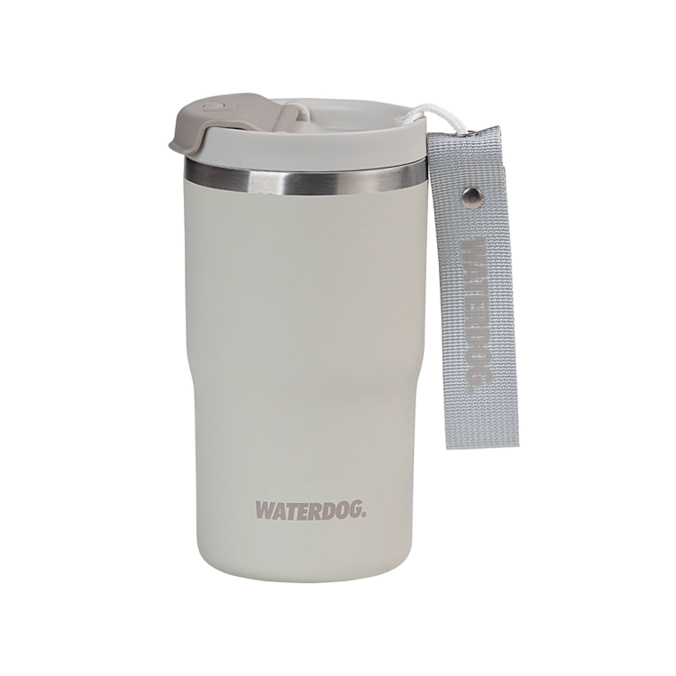 W166 VASO CLYDE 480 CERAMICO CENIZA Vaso inoxidable Clyde 480cc doble pared cerámico Waterdog - Imagen 5