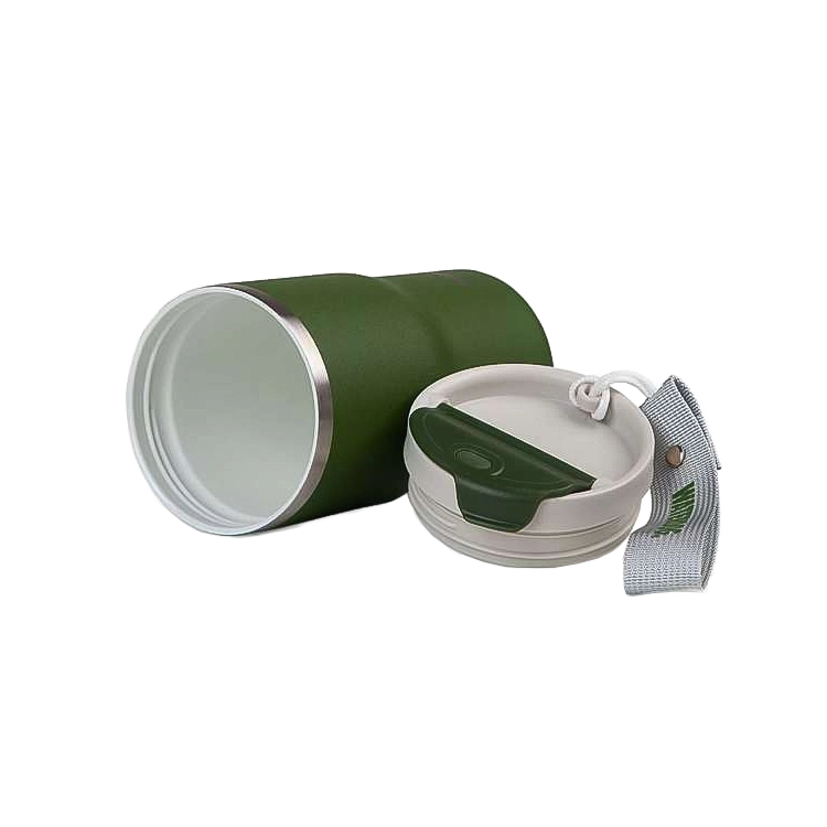 W167 VASO CLYDE 480 CERAMICO VERDE 02 Vaso inoxidable Clyde 480cc doble pared cerámico Waterdog - Imagen 9