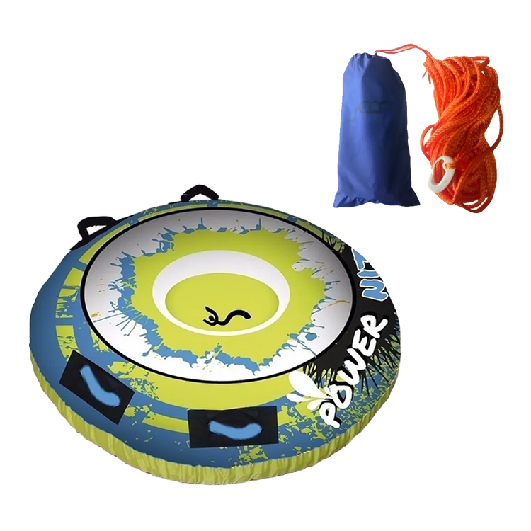 nauty140 combo gomon cuerda 03 Combo gomón Power Nitro p/1 persona + cuerda de arrastre - Imagen 1