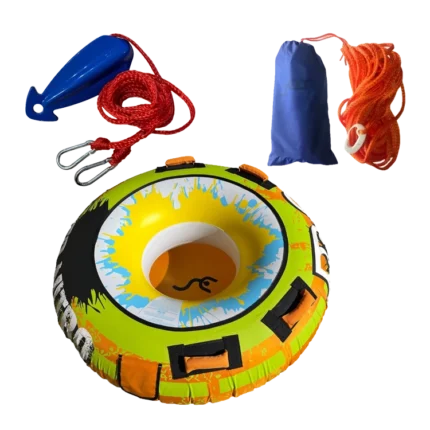 Combo gomón Power Nitro p/1 persona + triángulo + cuerda de arrastre