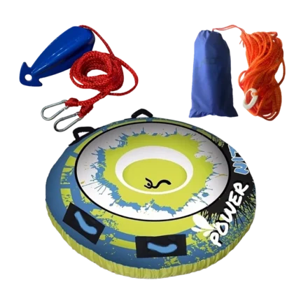 Combo gomón Power Nitro p/1 persona + triángulo + cuerda de arrastre