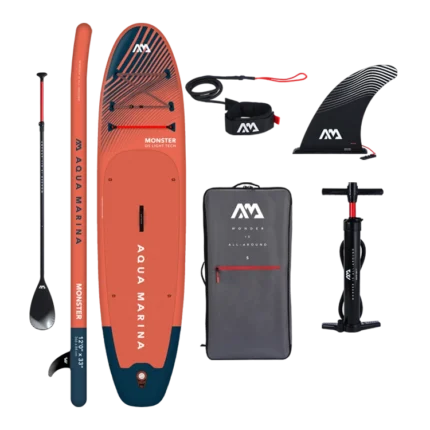 Promo tabla sup Monster 170 kg c/accesorios Stand Up Paddle Aqua Marina
