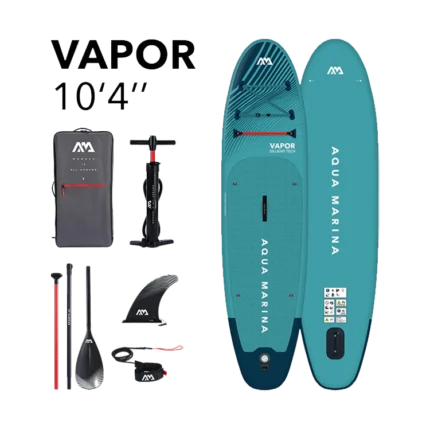 Tabla sup Vapor 140 kg c/accesorios Stand Up Paddle Aqua Marina