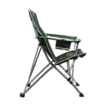 Sillón director plegable polyester negro con verde Waterdog - Imagen 2