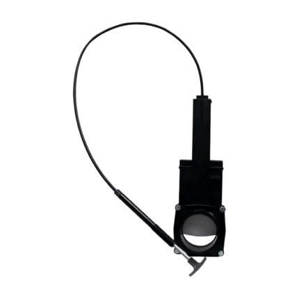 Llave exclusa guillotina 3" con cable