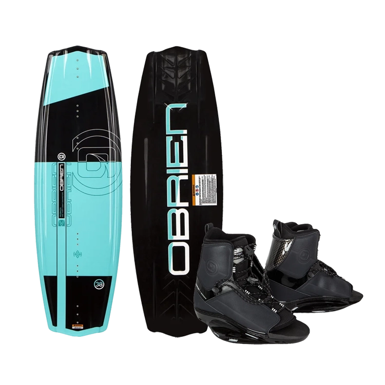 nauty163 wake Valhalla Pro 138 + Border 7-10 combo Combo Valhalla 138 + Border 7-10 wakeboard + botas - Imagen 1