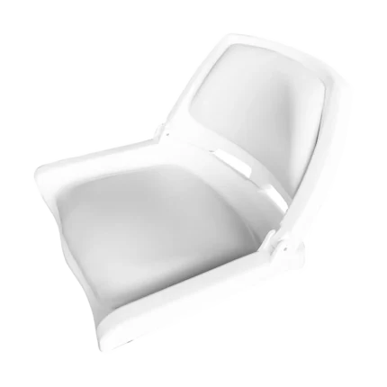 Butaca plástica rebatible c/acolchado