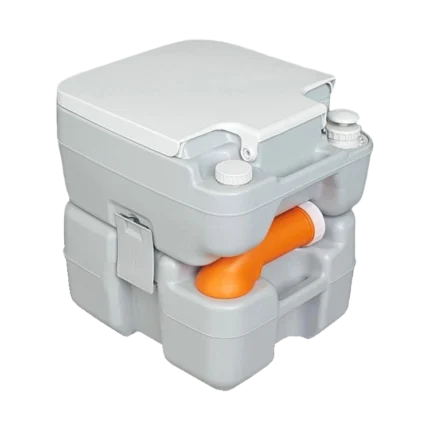 Inodoro químico c/pistón, codo y medidor 20 litros Practi Potty