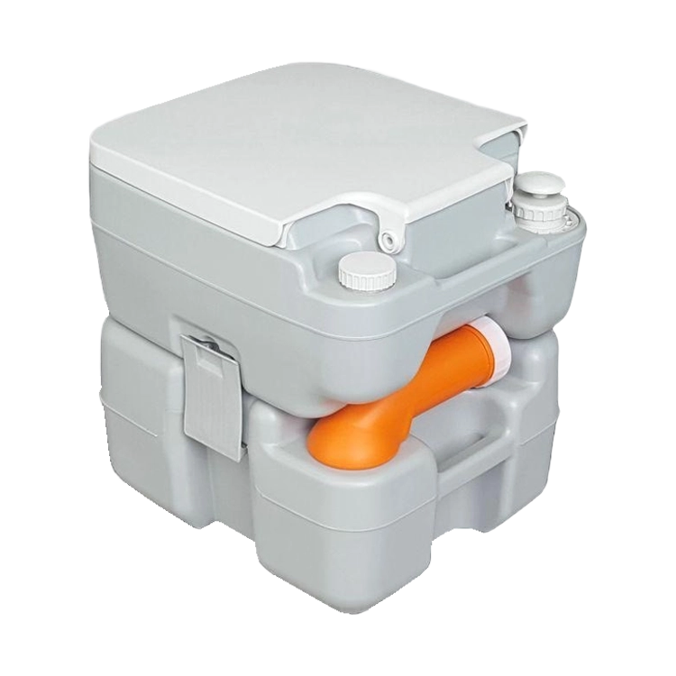 CM5604 Inodoro químico c pistón, codo y medidor 20 litros Practi Potty Inodoro químico c/pistón, codo y medidor 20 litros Practi Potty - Imagen 1