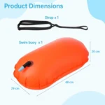 Boya 16 l inflable natación Swim Buoy - Imagen 3