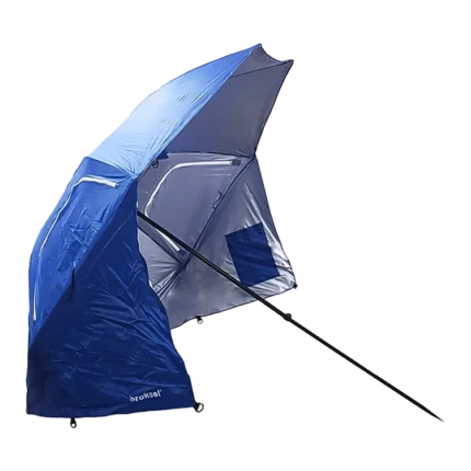 Sombrilla 2,2 m con rompevientos Broksol