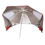 Sombrilla 2,2 m con rompevientos Broksol - Imagen 6