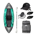 Kayak inflable Laxo 285 p/1 persona con accesorios Aqua Marina