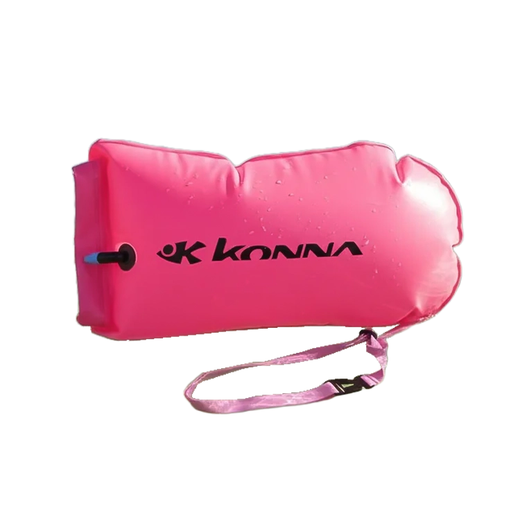 boya konna 28 l fucsia 01 Boya 28 l inflable natación c/estanco y silbato Konna - Imagen 1